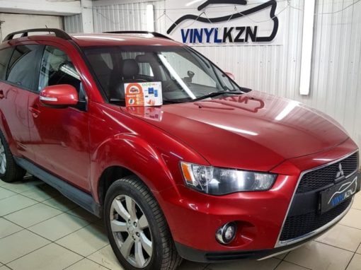 Установили на Mitsubishi Outlander автосигнализацию StarLine S96