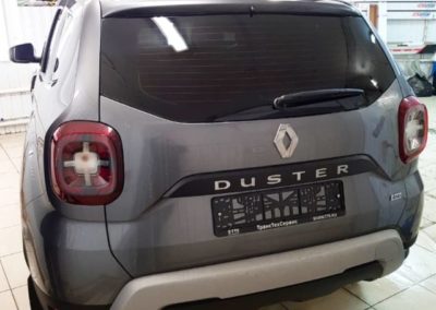 Renault Duster — бронирование антигравийной пленкой, тонировка стекол пленкой UltraVision Supreme Thermo