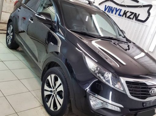 Выполнили глубокую полировку кузова Kia Sportage