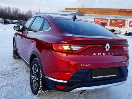 Renault Arkana — установка привода багажника с датчиком открытия с ноги, полировка, керамика и тонировка