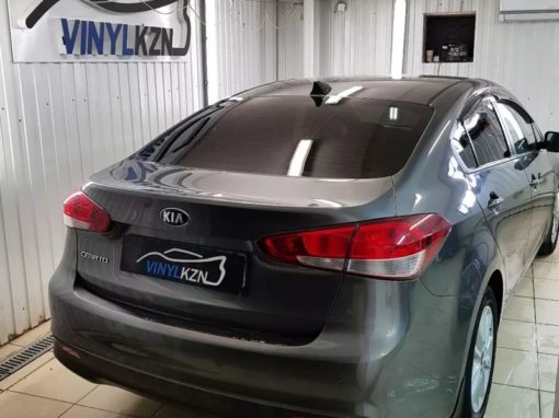 Kia Cerato — затонировали заднюю часть пленкой отличного качества ULTRAVISION SUPREME THERMO 95%