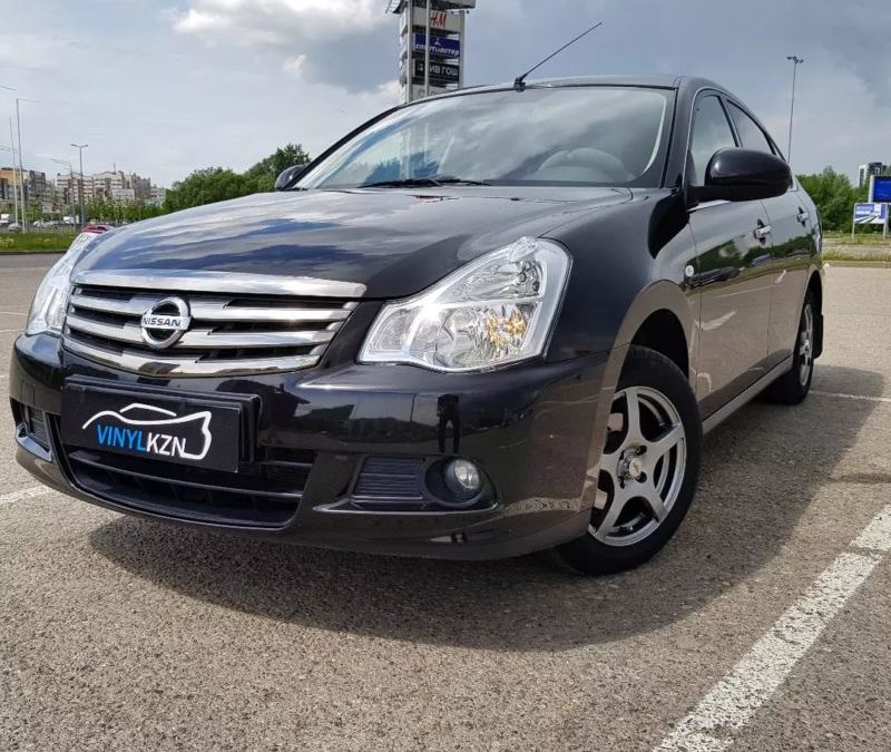 Восстановительная полировка кузова Nissan Almera и 2 слоя керамики