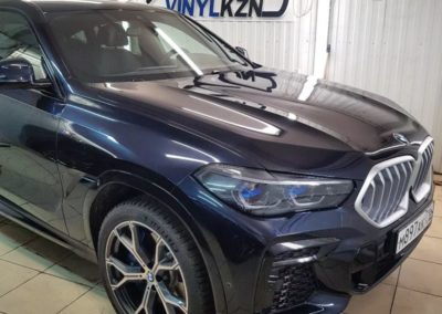 BMW X6 — забронировали лобовое стекло пленкой