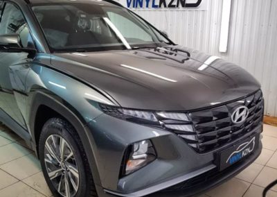 Hyundai Tucson — забронировали полиуретановой пленкой, оклейка элементов, тонировка стекол