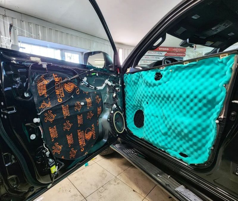 Lexus GX — сделали шумоизоляцию четырёх дверей