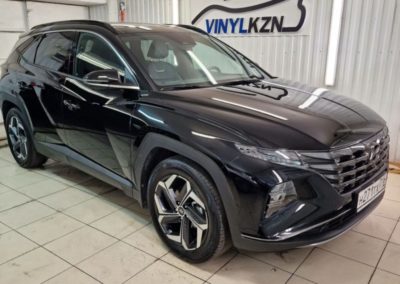 Hyundai Tucson — забронировали кузов полиуретановой плёнкой