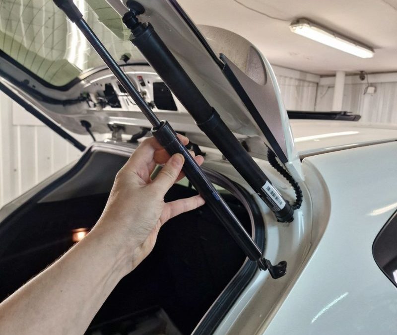 Mazda CX5 — установили электропривод крышки багажника