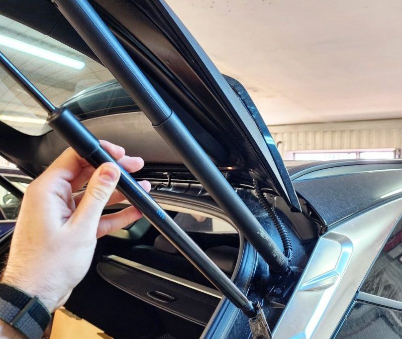 Hyundai Tucson — установили электропривод крышки багажника