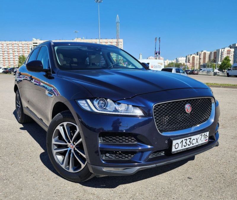 Jaguar F-Pace — сделали полировку всего кузова автомобиля с нанесением керамики в два слоя