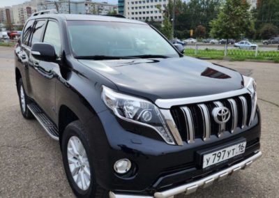 Toyota Land Cruiser Prado — полировка кузова автомобиля с нанесением керамики в два слоя