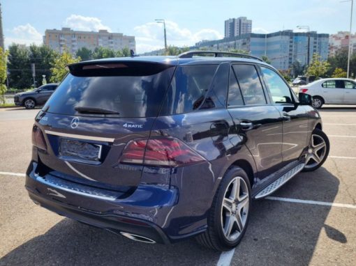 Mercedes GLE — выполнили глубокую полировку и нанесли два слоя керамики