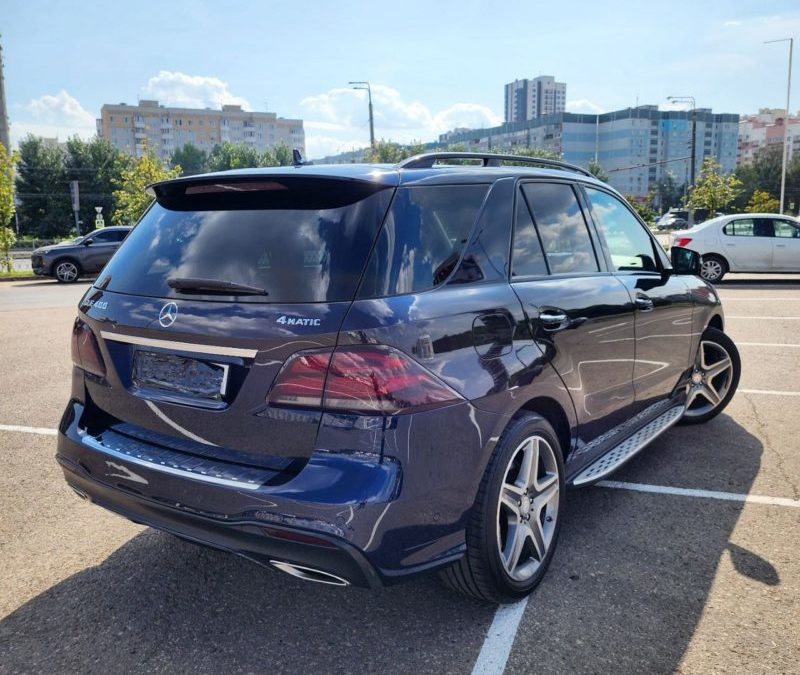 Mercedes GLE — выполнили глубокую полировку и нанесли два слоя керамики