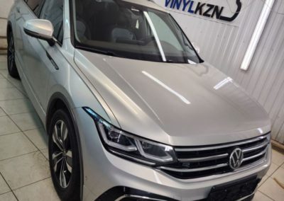 Volkswagen Tiguan — забронировали прозрачной полиуретановой плёнкой кузов, бронирование монитра