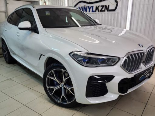 BMW X6 — бронирование кузова, антихром, тонировка и нанесение керамики