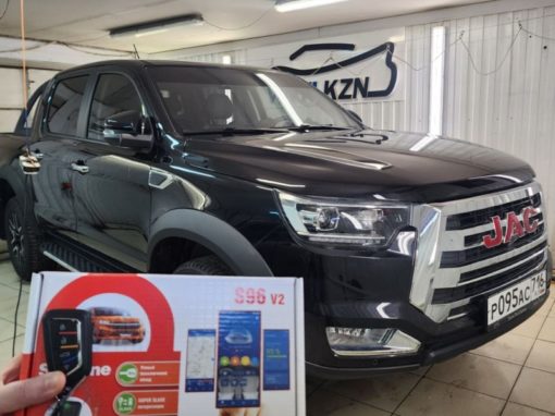 Jac T8 Pro — установили охранный комплекс StarLine S96 GSM