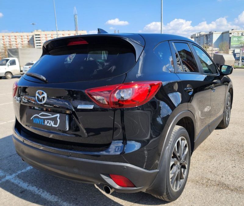 Mazda CX5 — полировка всего кузова автомобиля с нанесением керамики в два слоя