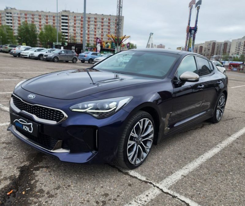 Kia Stinger — сделали полировку и два слоя керамики