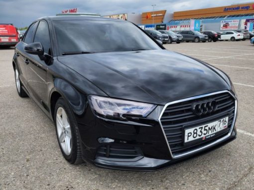 Audi A3 — выполнили полировку всего кузова, нанесли два слоя керамики