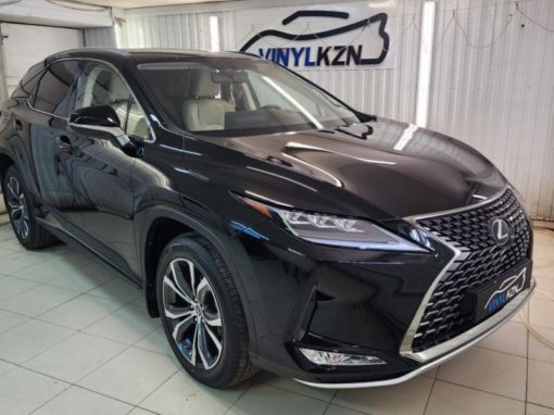Lexus RX — выполнили комплексное бронирование кузова полиуретановой плёнкой