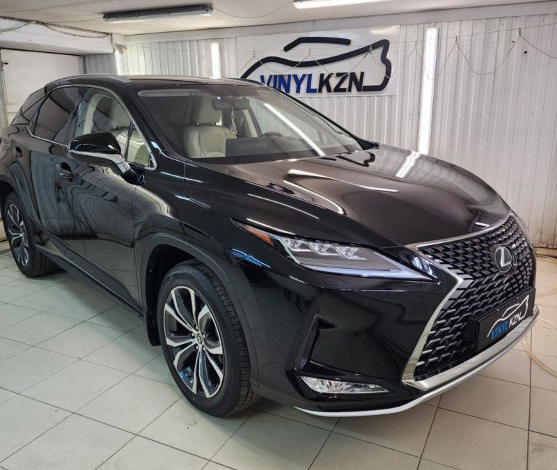 Lexus RX — выполнили комплексное бронирование кузова полиуретановой плёнкой