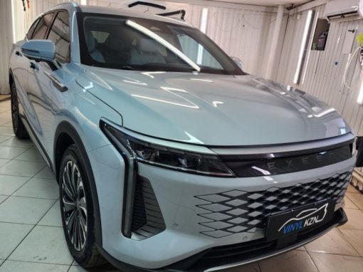 Exeed RX — сделали комплексное бронирование кузова прозрачной полиуретановой плёнкой