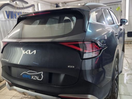 Kia Sportage — установили электропривод крышки багажника и дооснастили сенсором движения ноги