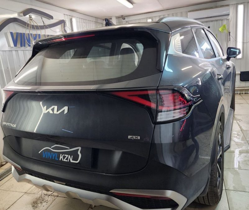 Kia Sportage — установили электропривод крышки багажника и дооснастили сенсором движения ноги