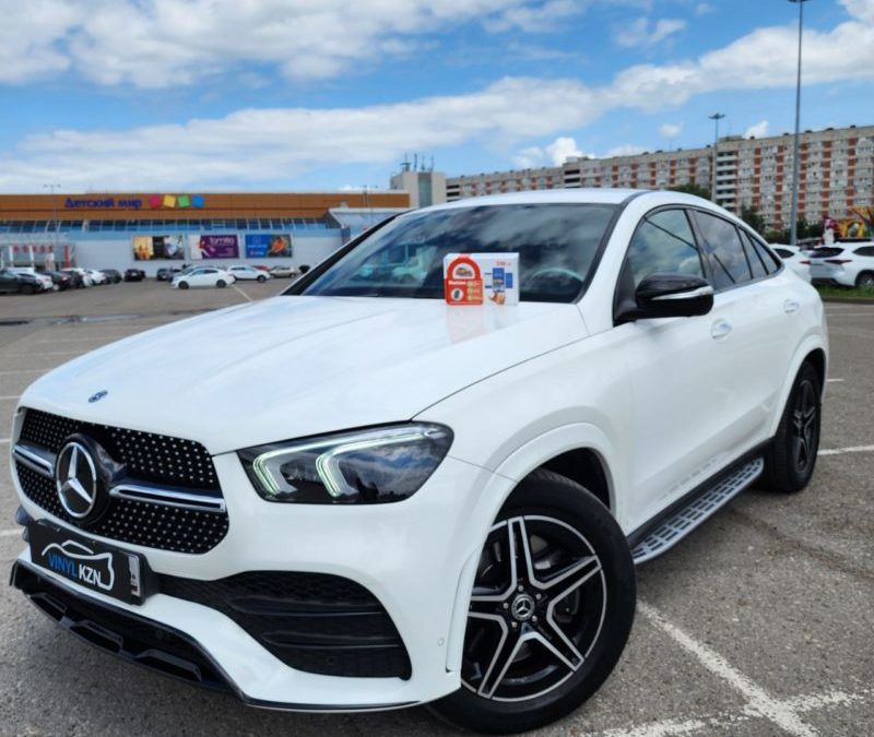 Mercedes GLE — установили охранный комплекс с автозапуском и управлением с телефона StarLine S96 GSM
