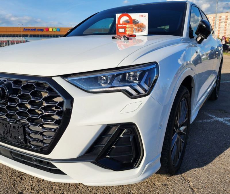 Audi Q3 — комплексное бронирование кузова пленкой и антихром, установка автосигнализации и тонировка