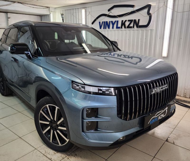 JAECOO J7 — комплексное бронирование кузова, установили защитную сетку