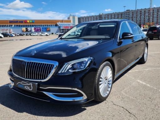 Mercedes Benz S-class Maybach — сделана полировка всего кузова автомобиля с нанесением керамики в два слоя