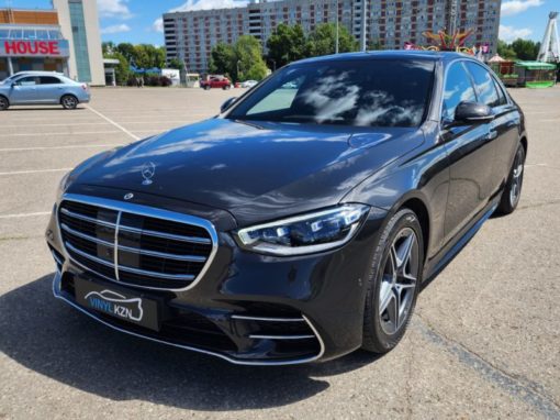 Mercedes S-Класс W223 — полировка и бронирование полиуретановой плёнкой кузова, мониторов в салоне