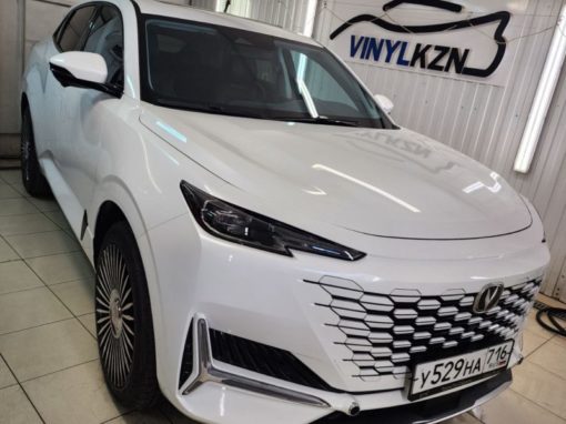Changan UNI-K — бронирование полиуретановой плёнкой передних фар, крыши и панорамы
