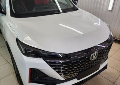 Changan UNI-S — сделано комплексное бронирование кузова прозрачной полиуретановой плёнкой