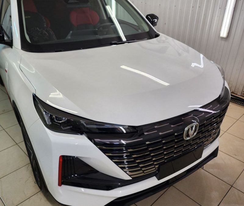 Changan UNI-S — сделано комплексное бронирование кузова прозрачной полиуретановой плёнкой