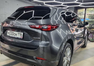 Mazda CX5 — полировка и бронирование кузова, нанесение керамики