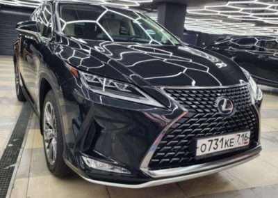 Lexus RX — бронирование прозрачной полиуретановой плёнкой передней части и всех зон риска