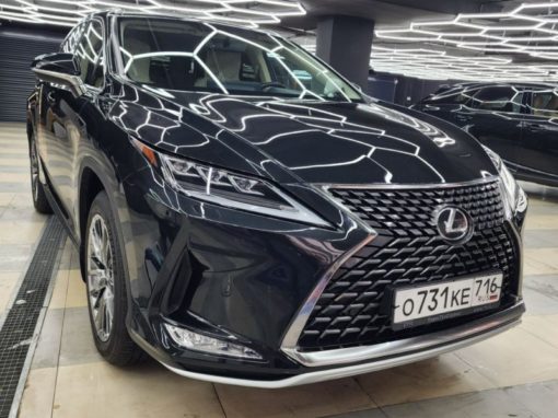 Lexus RX — бронирование прозрачной полиуретановой плёнкой передней части и всех зон риска