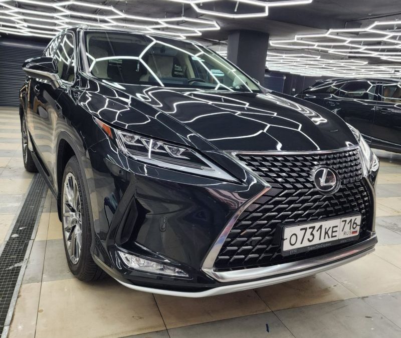 Lexus RX — бронирование прозрачной полиуретановой плёнкой передней части и всех зон риска
