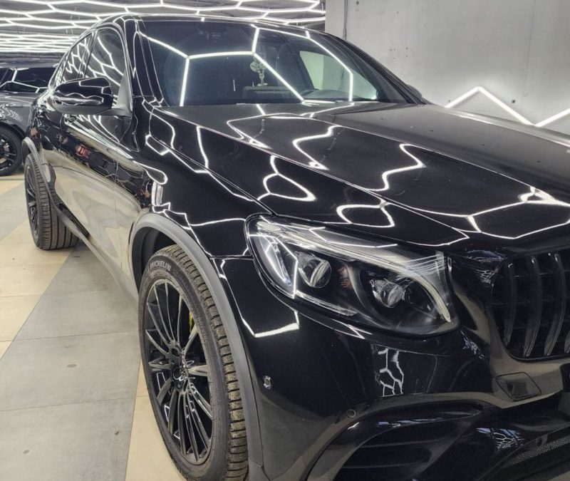 Mercedes Benz GLC — полировка всего кузова с нанесением керамики