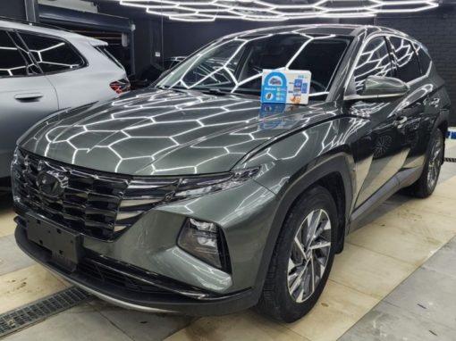 Hyundai Tucson — установили охранный комплекс StarLine S66 GSM GPS и забронировали капот