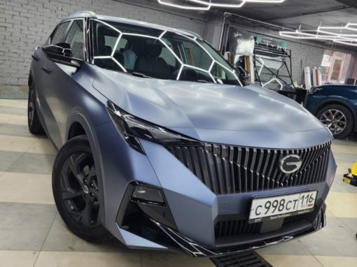 GAC GS3 — бронирование кузова матовой полиуретановой пленкой