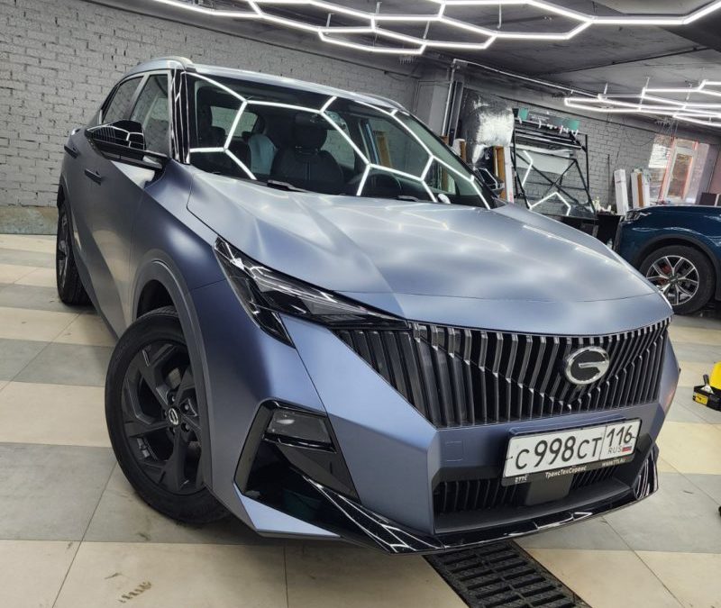 GAC GS3 — бронирование кузова матовой полиуретановой пленкой