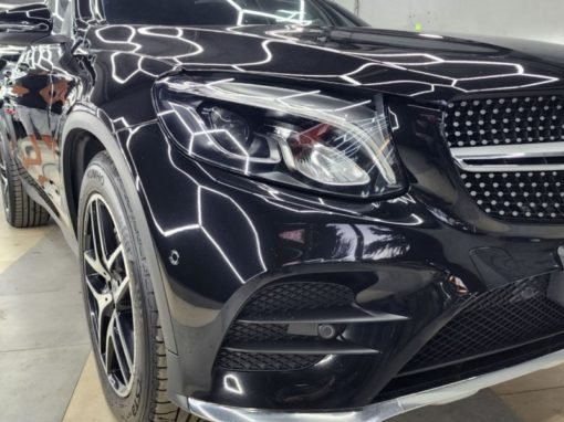 Mercedes Benz GLC — полировка кузова и нанесение керамики