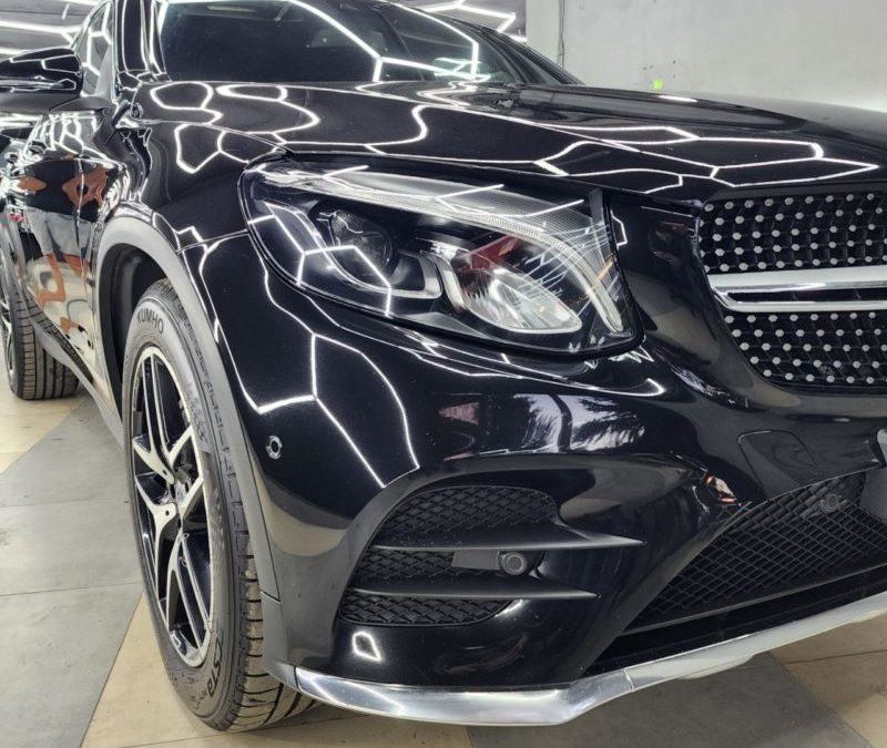 Mercedes Benz GLC — полировка кузова и нанесение керамики
