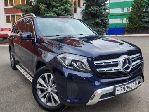 Mercedes Benz GLS — полировка кузова и нанесение керамики