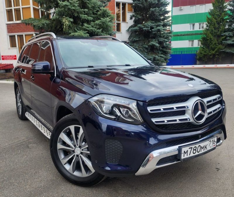 Mercedes Benz GLS — полировка кузова и нанесение керамики