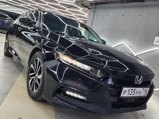 Honda Accord — полировка кузова и нанесение керамики