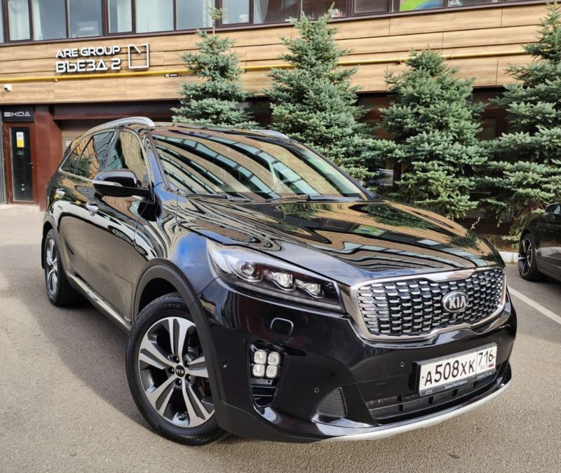 Kia Sorento — полировка и бронирование кузова, химчистка салона