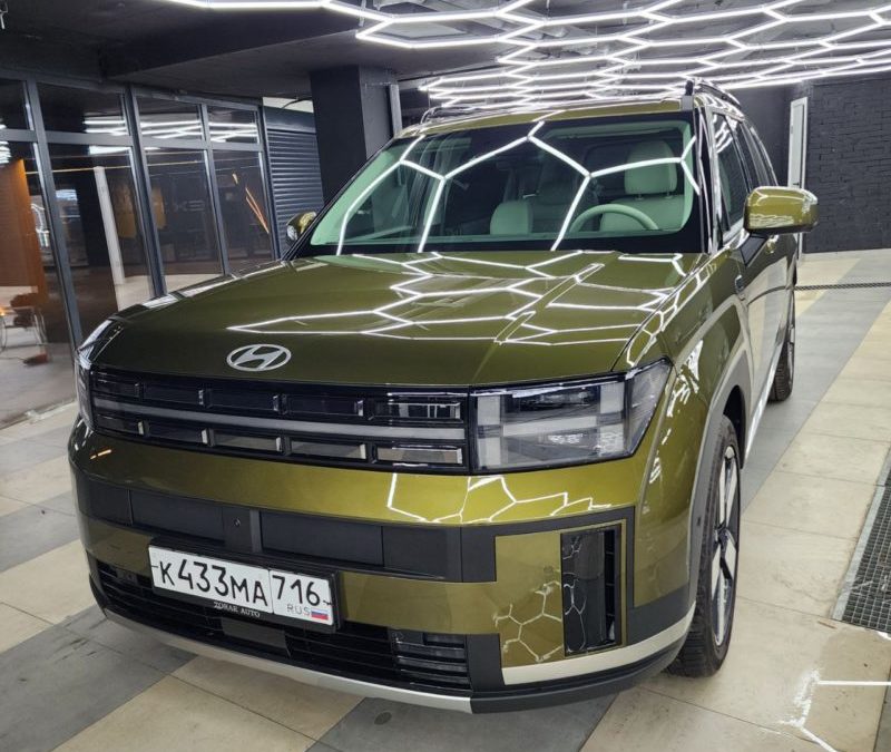 Новый Hyundai SantaFe 2025 — комплексное бронирование кузова